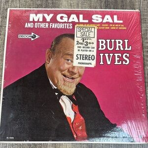 Burl Ives My Gal Sal Vinyl LP Record Decca Stereo